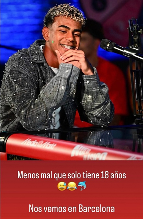 亚马尔父亲发声：还好他才18岁，<a href=/zuqiuzq/barcelona/ target=_blank class=infotextkey>巴萨</a>再见！