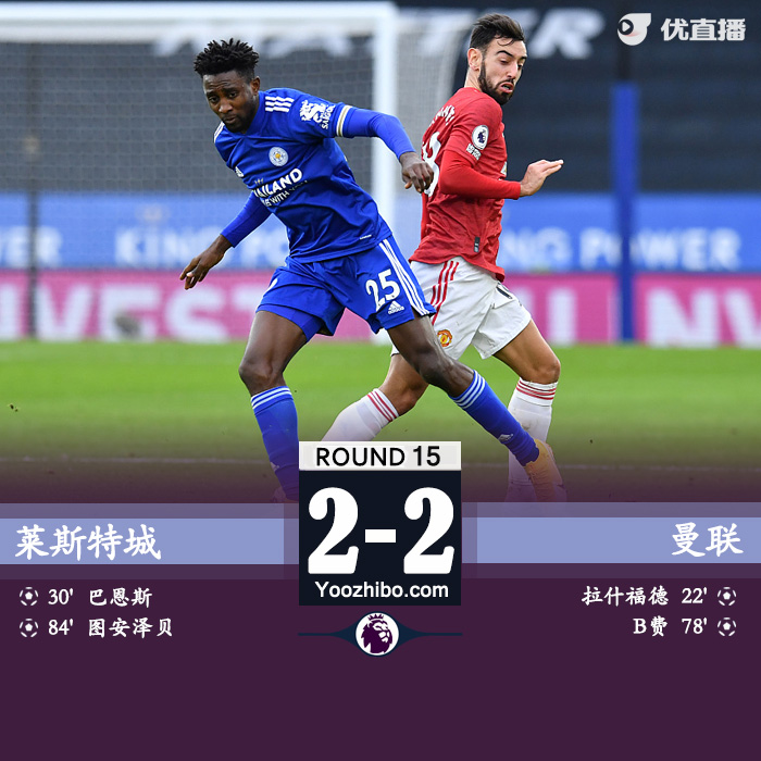 莱斯特城2-2<a href=/zuqiuzq/manlian/ target=_blank class=infotextkey>曼联</a>